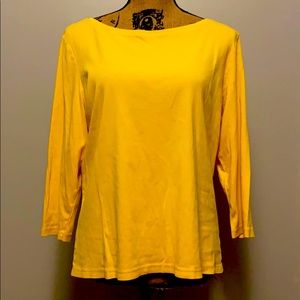 Yellow L/S Shirt